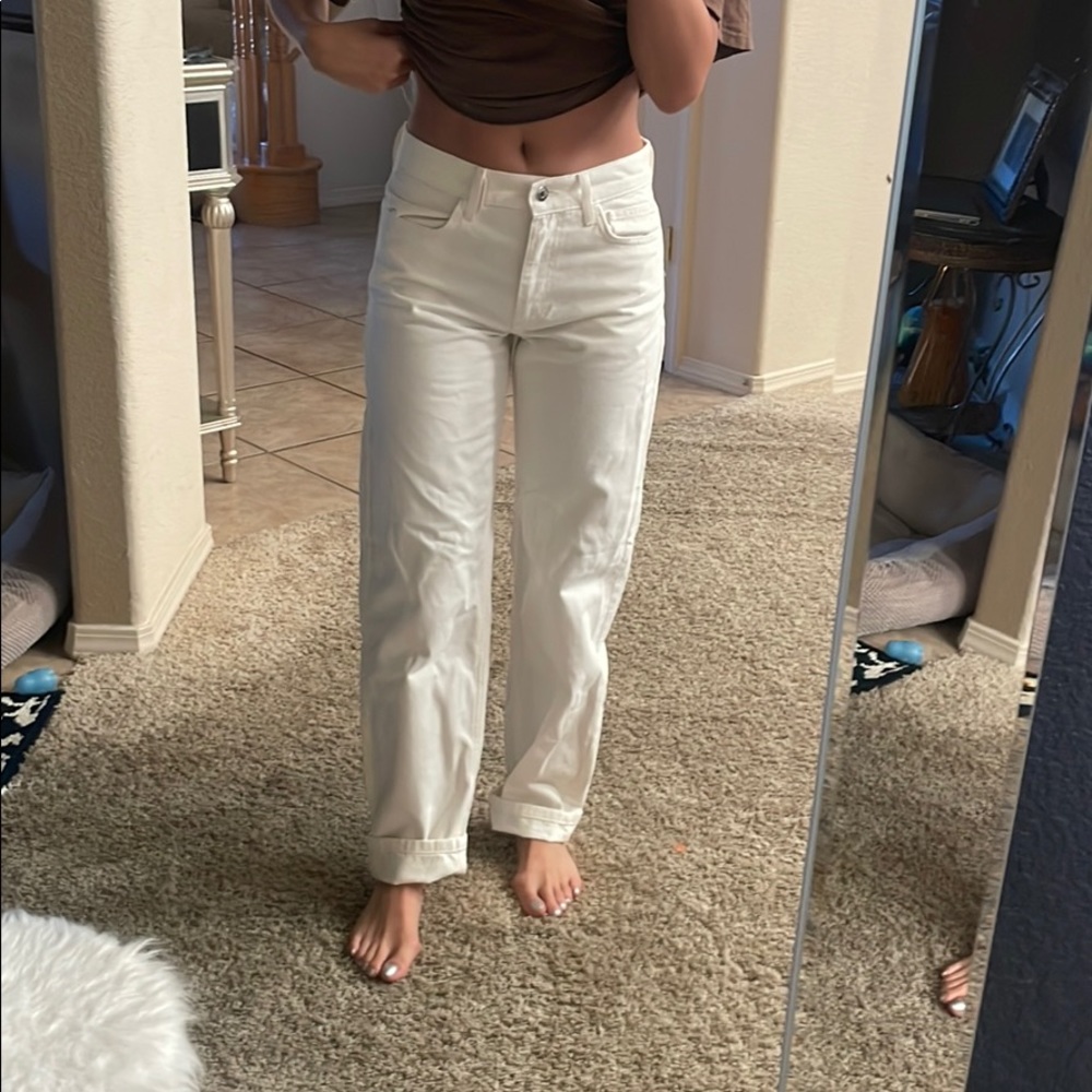 COLLUSION White denim pants